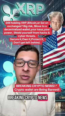 Breaking Crypto News! 🚨 Crypto Wallets Are Being Banned! #xrp #xrpcommunity #xrparmy #btc #cryptoforbeginners 
