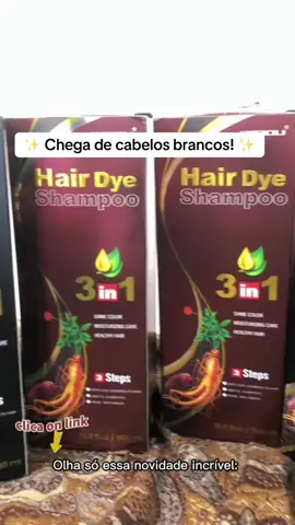 # shampoo que cobre cabelo branco