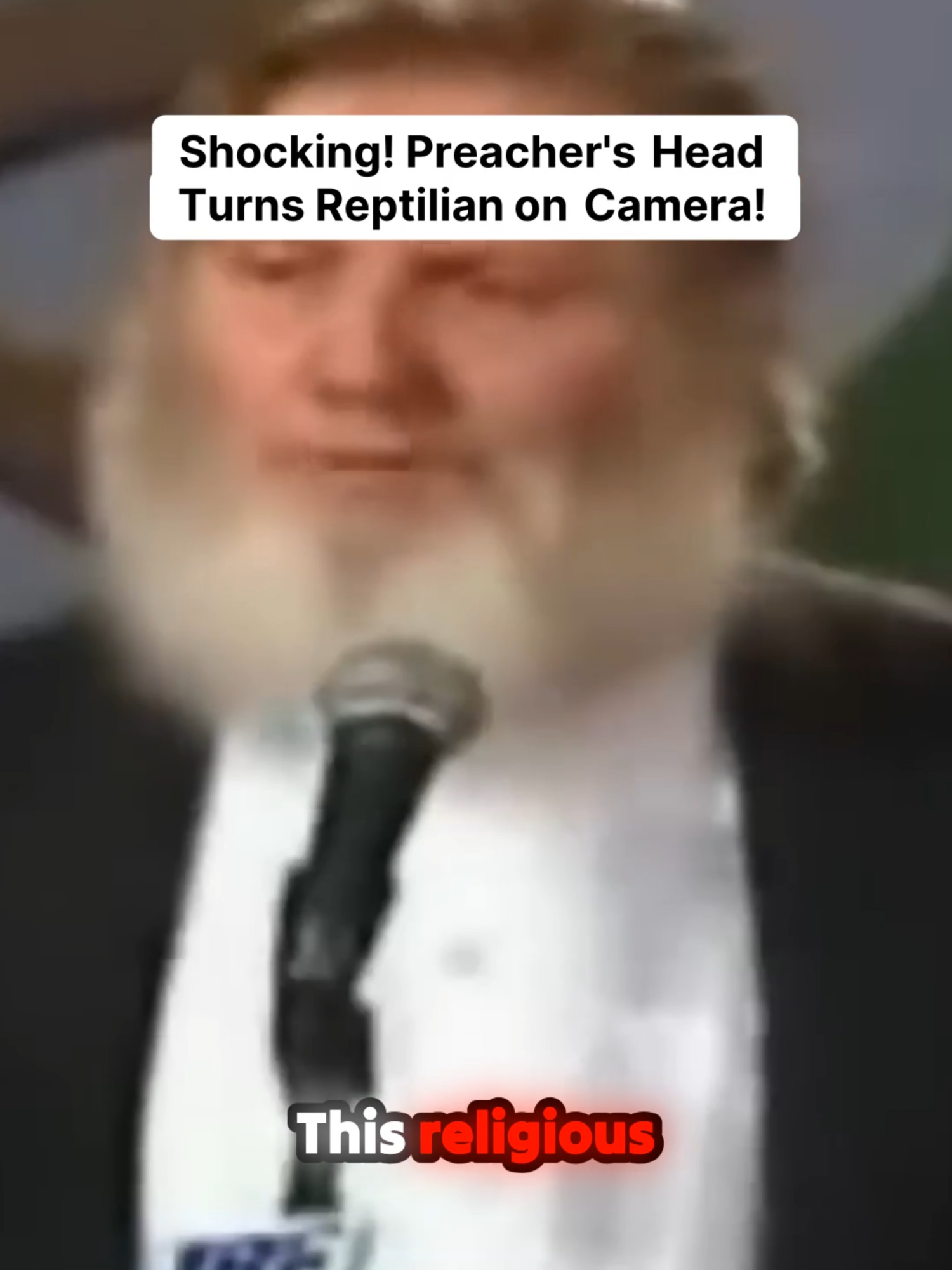 Preacher's Head Shapeshifts and Turns Reptilian on Camera! It's Shocking 😭👀😭 shape-shifter or interdimensional being #aliens #alien #et #ufo #uap #drones #universe #space #strange #martian #greenscreen #greenscreenvideo #extra_dimensional_beings #ouija #jinn #aliens #poltergeist #ufo #skinwalker #creepy #horror #ghost #paranormalvideos  #scary #shapeshifter #reptilians #tall_whites, #grays #insectoids #area51 #humanoid_hybrid #ET #reptilian Shapeshifter #reptoids #humanoids #fyp #galacticfederation #alienspecies #tallwhites #pleiadians #annunaki #venusian #parnornmal #creature #monster #paranormaltiktok #demon #like #follow #trending #ringcamera #ring_camera  #shorts #jre #Apparition #glitch #conspiracy #ringcamera #ring_camera  #trending #viral #foryou #foryoupage #tiktok #viralvideo #trend #xyzbca #funny  #fypage #goviral #blowthisup #trendingvideo #capcut #love #edit #music #viraltiktok #trendingtiktok	#trendingnow #trendingreels #trendingvideoviral	#trendingviralvideo #trendingnews #shorts #short