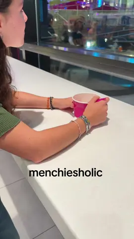 helps me cope  #menchies #froyo #addiction #fyp #foryoupage 