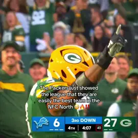 The Packers just destroyed the Lions #nfl #packers #lions #fyp 