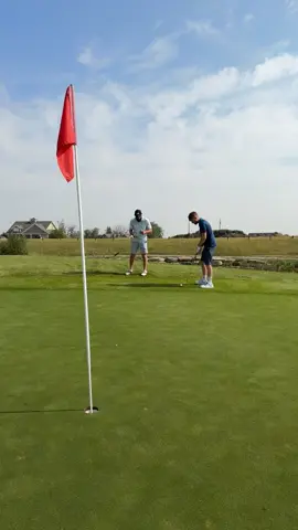 First eagle put 😄😄 #golf #eagleputt #3putt #fyp #badgolfer 