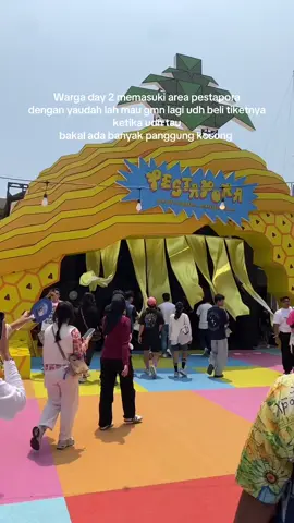 Anak tiket day 2 tos dulu  #pestapora #pestapora2025 #kikiauliaucup #fstvlst #theadamskonservatif 