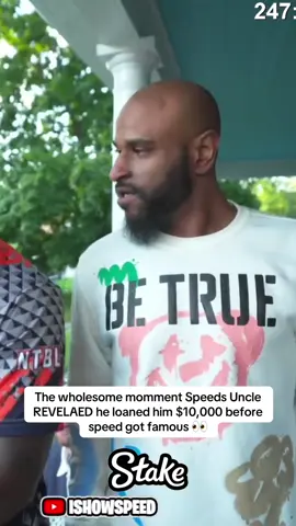 The wholesome momment Speeds Uncle REVELAED he loaned him $10,000 before speed got famous 👀 #speed #viral #clips #clips 