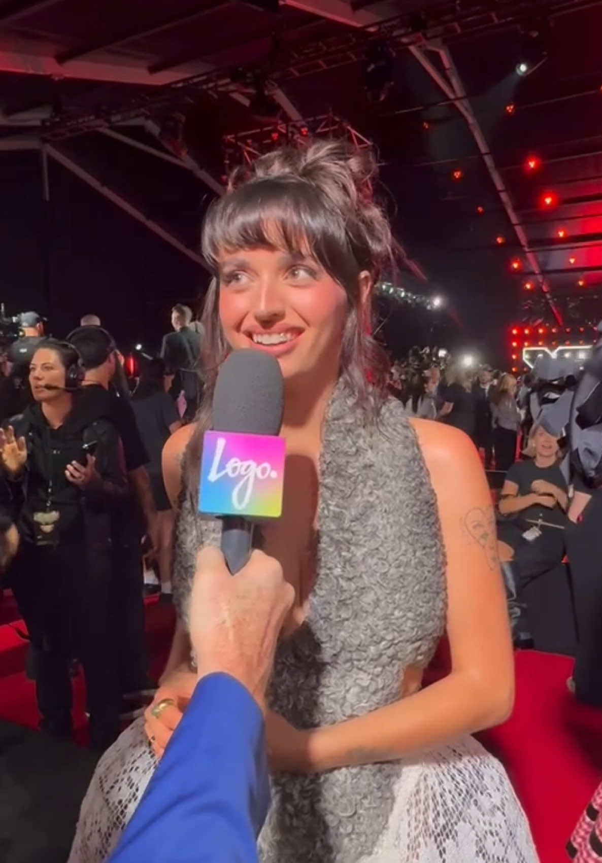 #RebeccaBlack is here for the girls, gays, and theys ONLY 🤭 @rebecca black #VMAs #mtv #vma #girlsandgays 