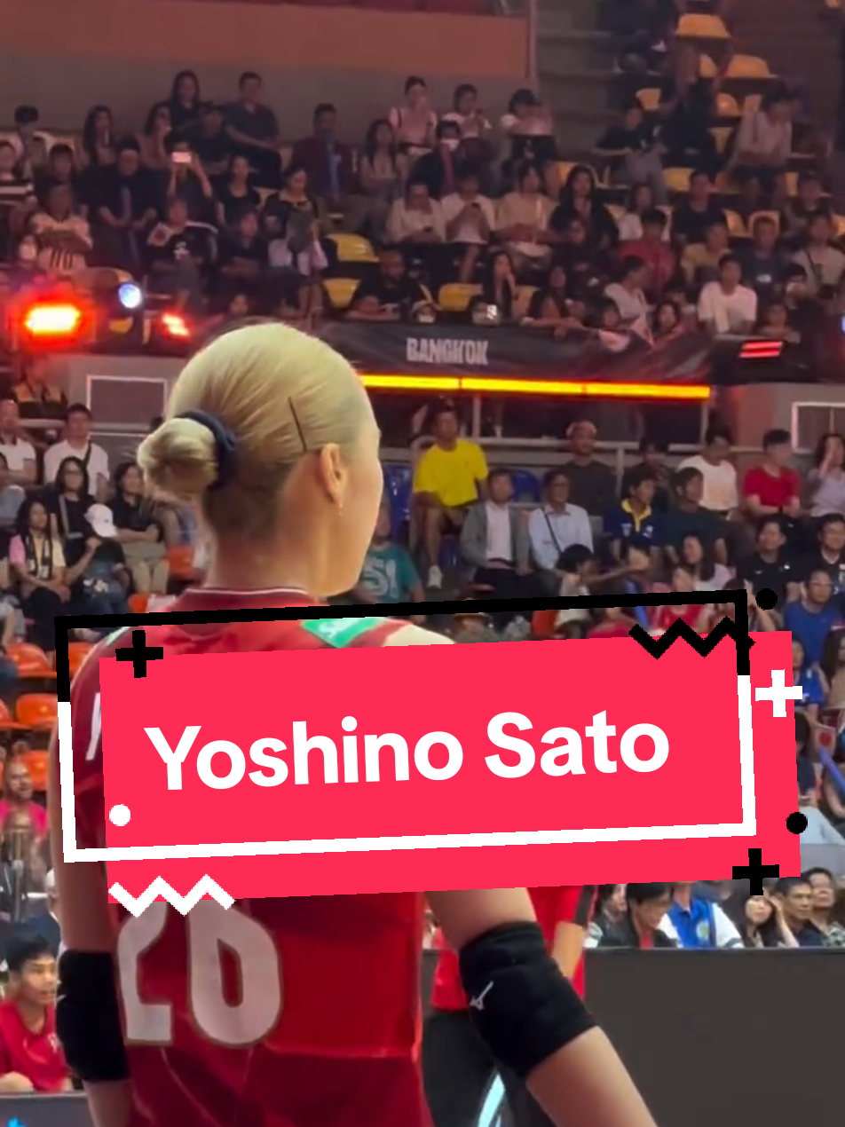 Yoshino Sato #japan #OP  FIVB womens world volleyball  #bangkok #thailand 
