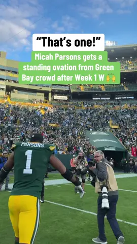 Packers came out on top vs. Detroit in Week 1 🔥 (via @Green Bay Packers) #nfl #football #nflfootball #packers #micahparsons