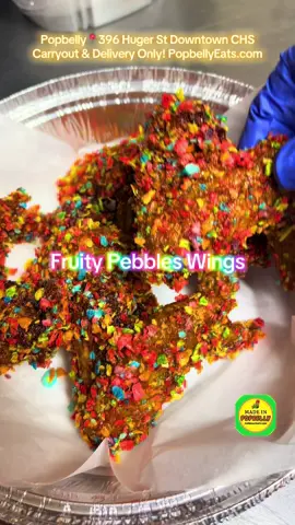 #fruitypebbleswings #viralwings #cereal #food #foodincharleston 