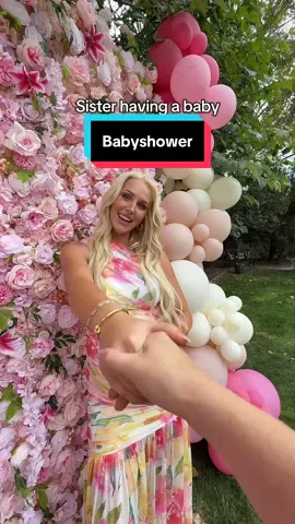 The cutest baby shower set up 🤰 @Alicia Holm #babyshower #pregnant #alittleladyontheway 