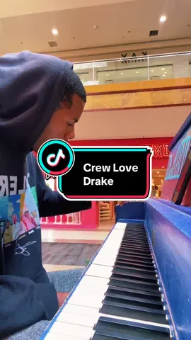 Crew Love by Drake ft. The Weeknd #pianocover #foryou #foryoupage #fyp #tokethepoet 