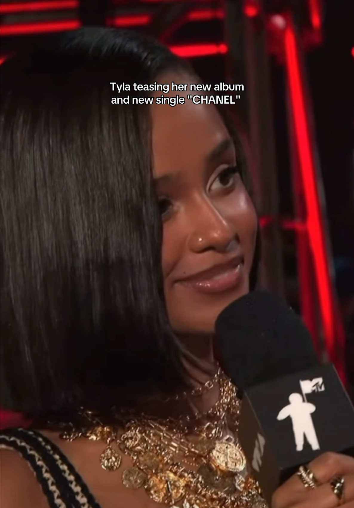 CHANEL is coming soon 👀 #tyla #vmas #newmusic #viral #fyp 