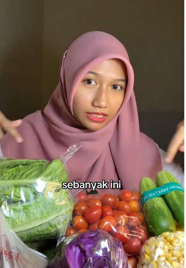 kalau di daerah kalian harganya berapa? #sayur #saladsayur #realfood #healthylifestyle 