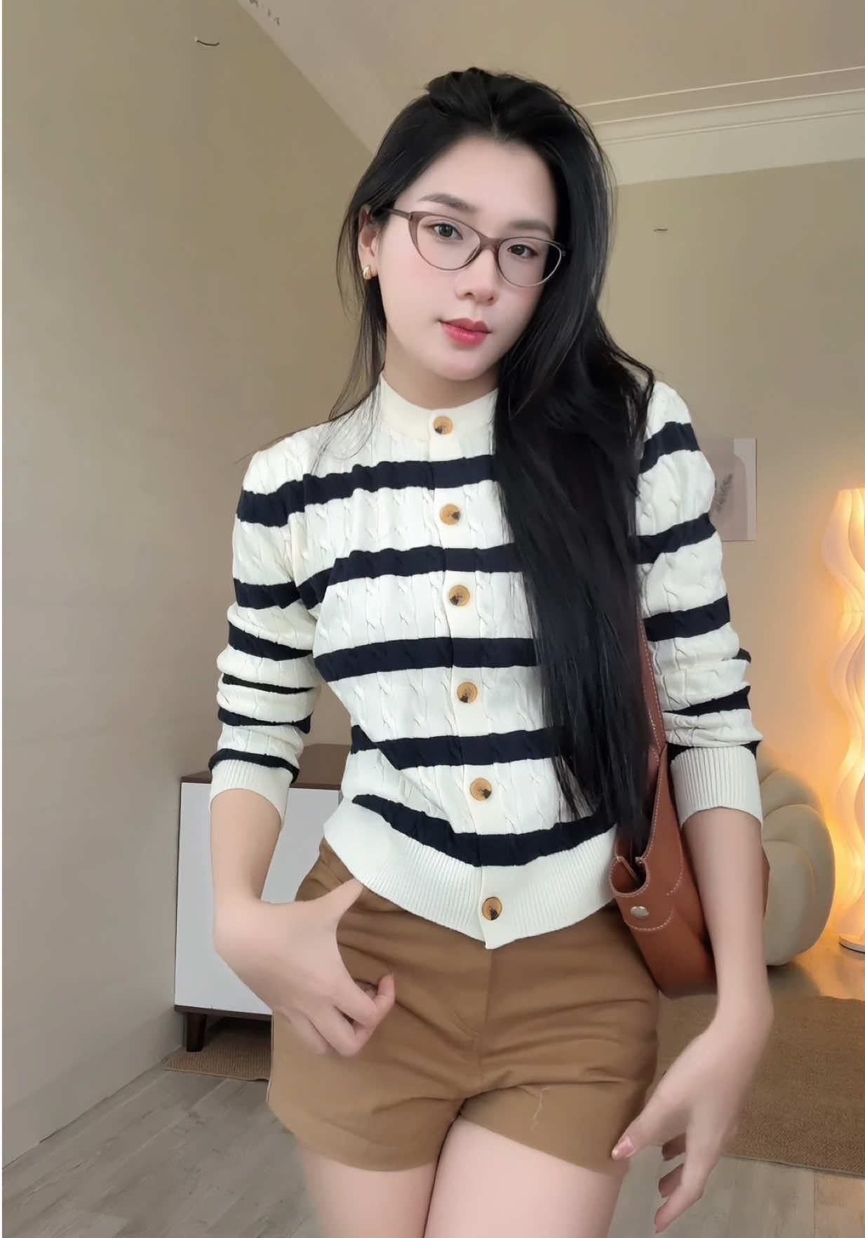 Áo len xinh #aolen #cadigan #thoitrang 