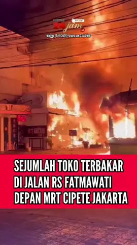 #metro24jam #berita #kebakaran #mrtcipete #jakarta 