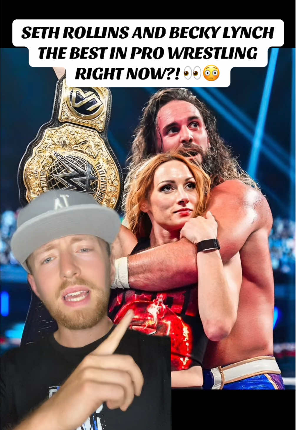 Do you think Becky and Seth are the best in the WWE right now? #WWE #wrestling #wwetiktok #prowrestling #wwefan 