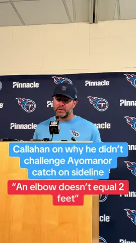 Not sure about this from #Titans HC Brian Callahan. #tennesseetitans #atozsports #nfltiktok #elicayomanor 