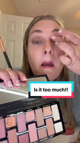 A day to night time makeup look is much easier than it looks with this too faced eyeshadow palette @Too Faced #makeup #eyeshadowtutorial #toofaced #bornthisway 