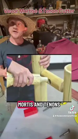 Great mortise and tenon set. Easily make furniture and countless other projects!#vevortools #dyi #mortiseandtenon #vevor #fyp @vevor shop @Vevor_US @Vevor Outdoor Store US 