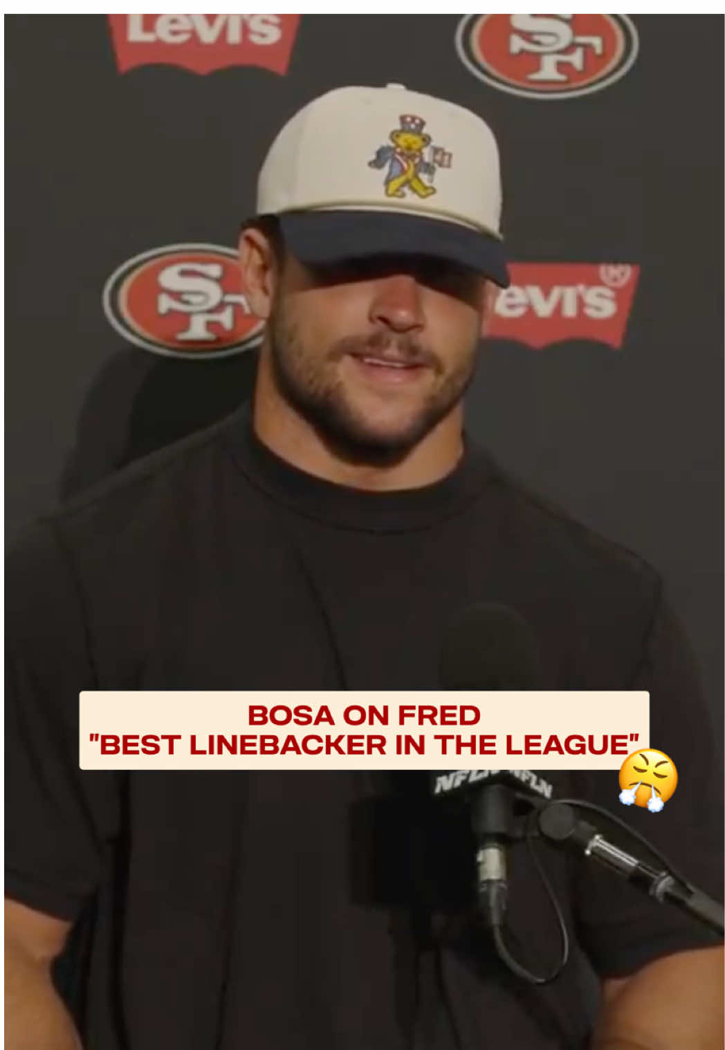 Definition of a dawg. #nfl #49ers #fredwarner #leader 