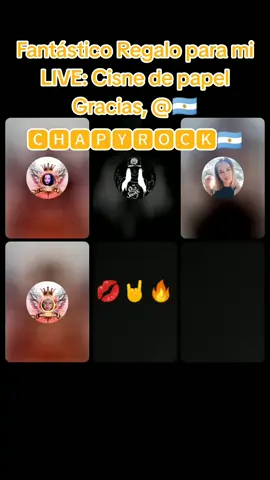 🇦🇷🅲🅷🅰🅿🆈🆁🅾🅲🅺🇦🇷, gracias por el fantástico Regalo que has enviado en mi LIVE. Siempre recordaré este momento. @🇦🇷🅲🅷🅰🅿🆈🆁🅾🅲🅺🇦🇷 #tiktoklive #livehighlights #livegift #papercrane #cisnedepapel 