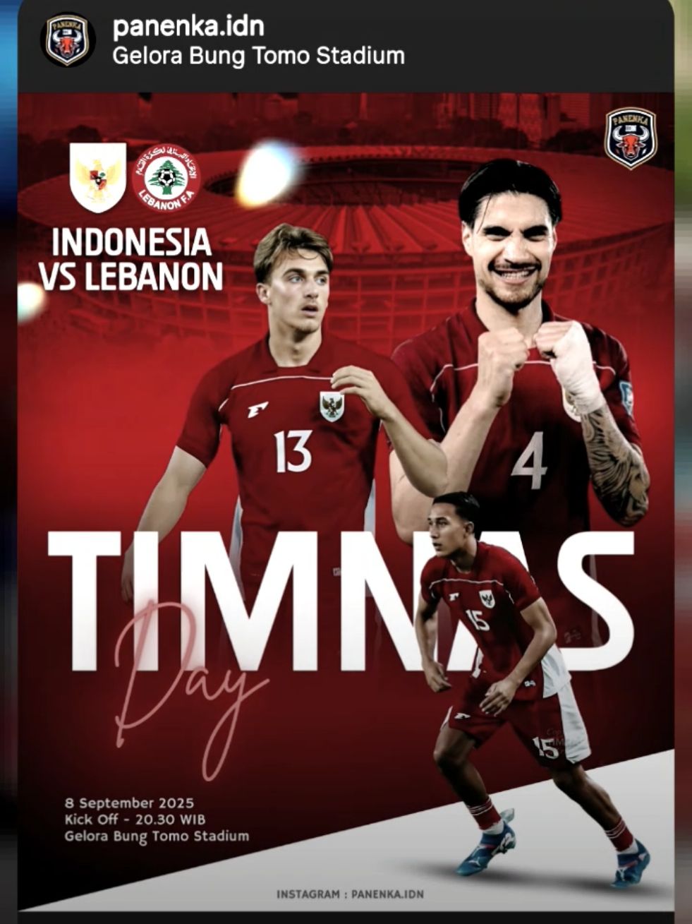 #timnasindonesia #timnassenior #timnasday #fifamatchday 