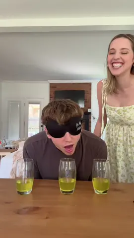 Why did he look like that going after the straw 💀😂 IB: @Brad and Mill #funny #couple #prank #couplecomedy #thequistfamily 