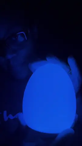 look this nightlight is for the baby but i use it to have a peaceful shower too 🤣🤷🏽‍♀️ #eggnightlight #nightlight 