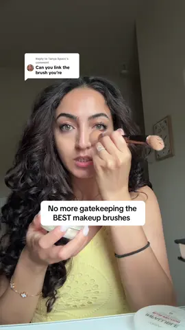 Replying to @Tanya Spacc Sorry for gatekeeping these brushes but I didn’t think people would believe that they’re good because they’re SOO cheap 💕 #makeupbrushes #makeup #concealerbrush #tiktokshopcreatorpicks #dealsforyoudays 