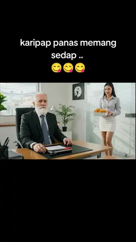 kuih karipap panas memang sedap #fyp #foryoupage #trending #viral #xyzbca #pixverse #ai #karipap #boss #secretary #office #pakcikromantik #fyp #fyp #fyp #