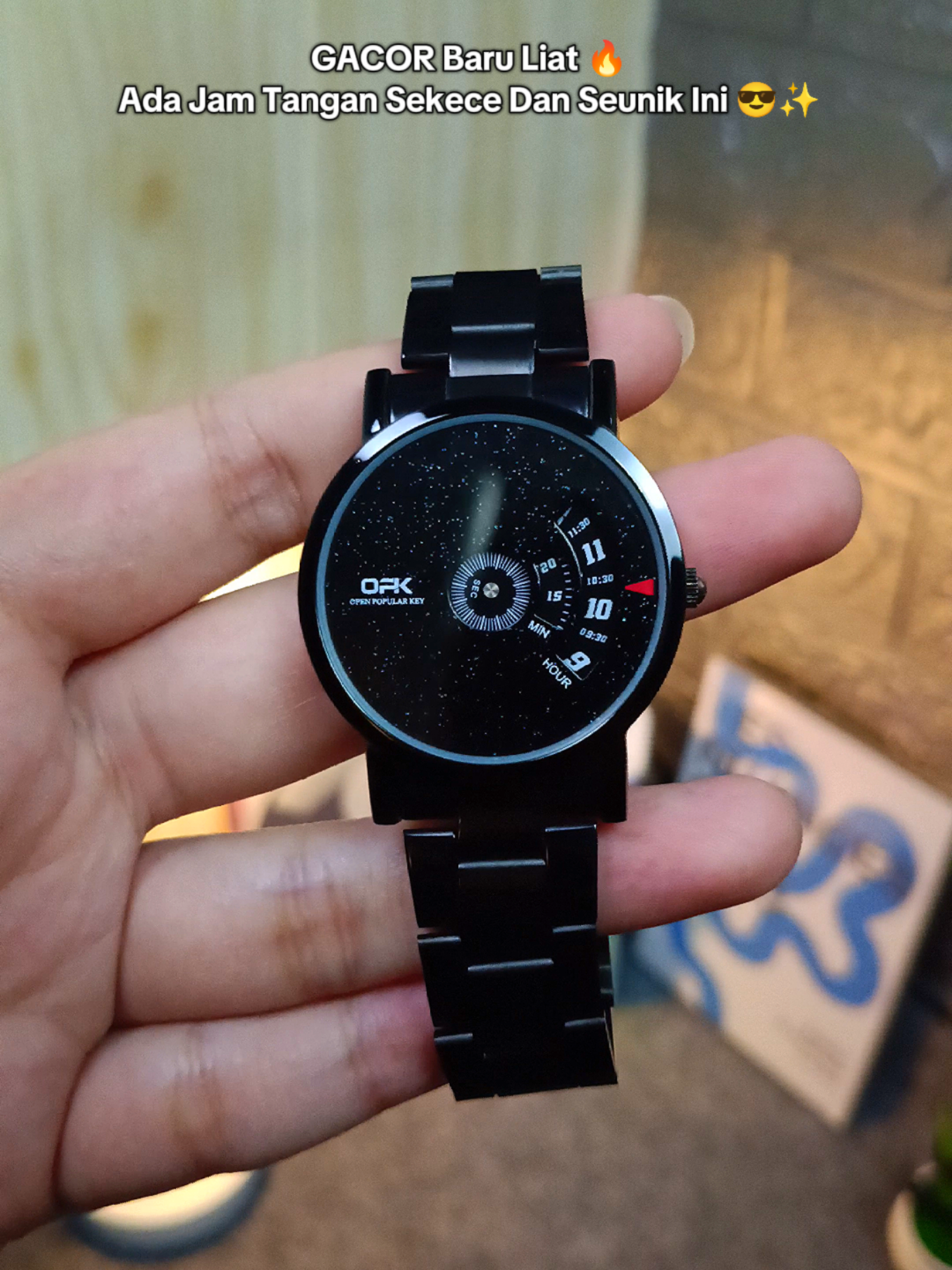 Sumpah ini jam tangannya unik dan kece abis Bre 😎🔥 #jamtanganelegandanmewah #jamtangancowok #jamtanganpria #jamtanganunik #jamtanganmurah 