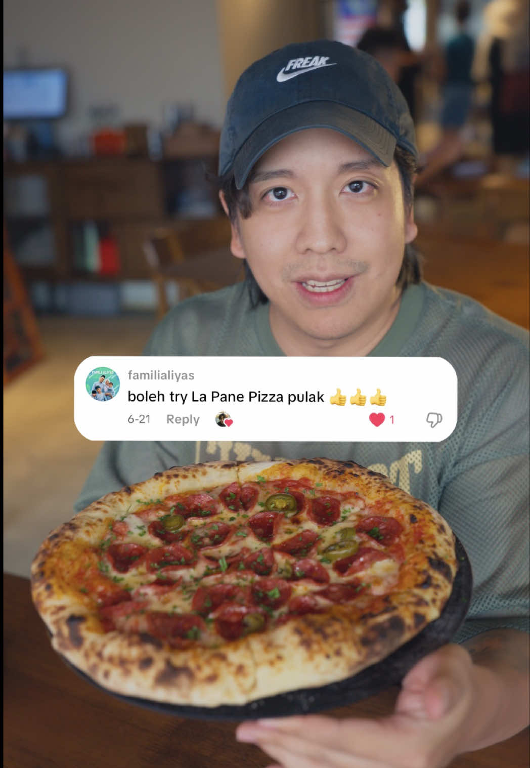 the fact that comment had zero likes means you’ve been gatekeeping La Pane jahatnya korang 😭 #MakanLokal #LaPane #pepperonipizza #jasonfoodreview #klfoodie 