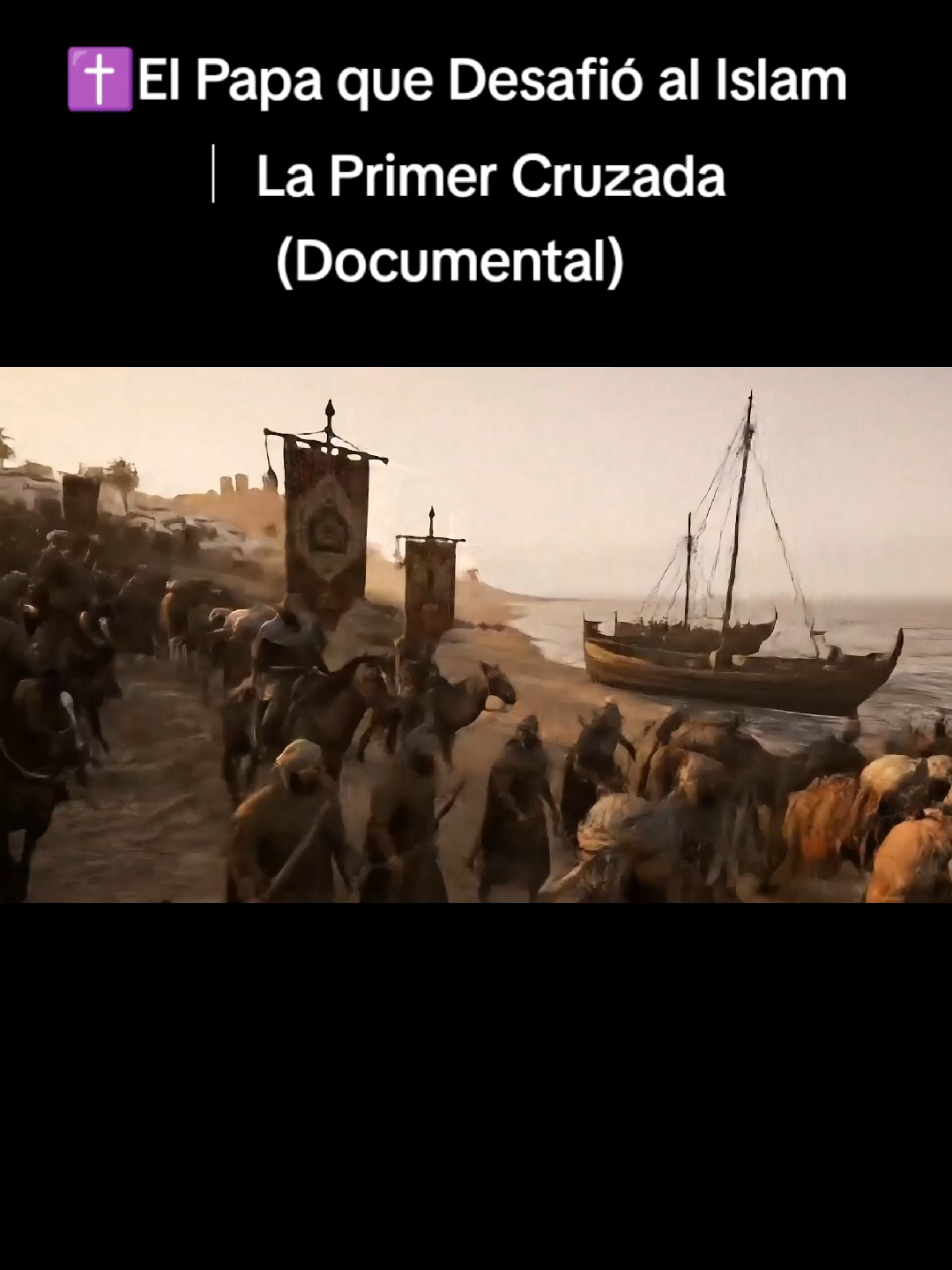 El Papa que desafío al Islam , primera cruzada Templarios  The Pope who challenged Islam, First Templar Crusade  #papaurbano #cristianos #templarios #balduinoiv 