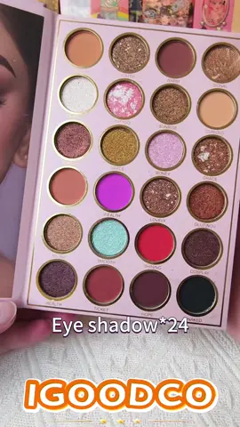 IGOODCO Rich color combinations and play with creative makeup💕#IGOODCO #makeup #eyeshadow 