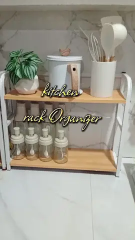 ang ganda very aesthetic ang ataki  what you see is what you get 😍 #kitchenrackorganizer  #rackorganizer  #rack  #fyp 