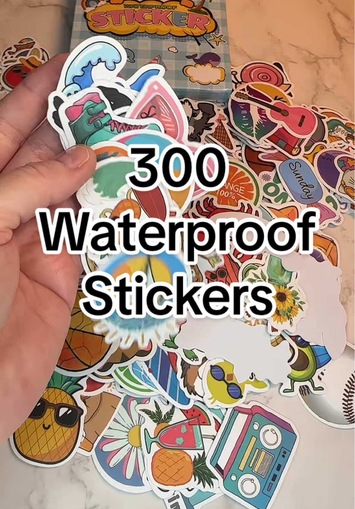 Unleash your creativity with this mega pack of 300 cute waterproof stickers 🎨✨ Perfect for decorating water bottles, laptops, notebooks, and more! Great for students, teachers, and sticker lovers of all ages 🐧🌸🍔 Plus, it comes with FREE shipping! #tiktokshopcreatorpicks  #tiktokshopblackfriday  #tiktokshopcybermonday  #tiktokshophalloween #tiktokshopchristmas 