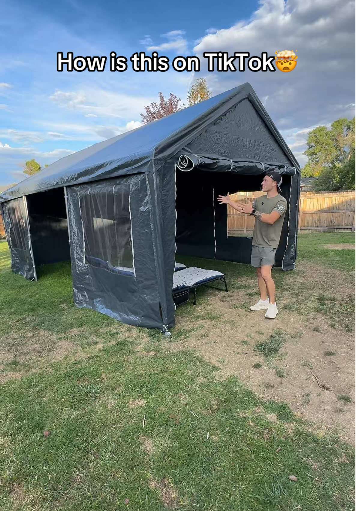 Super easy and useful #carport #camping #tiktokshoprestock #tiktokshopcreatorpicks 