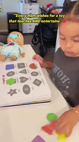 30 minutes a day with this Busy Book = stronger hands + better focus!#TikTokShopLaborDaySale #TikTokShopRestock #videowave #kidstoys #busybook 