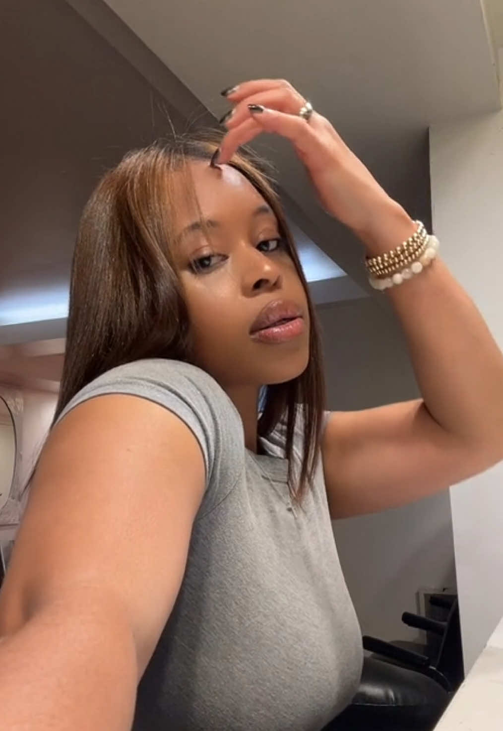 This is your sign to Dye your hair 🤭 #brunette #brownhair #fallhaircolor #fallhairinspo #😍🤎🤏🏾 