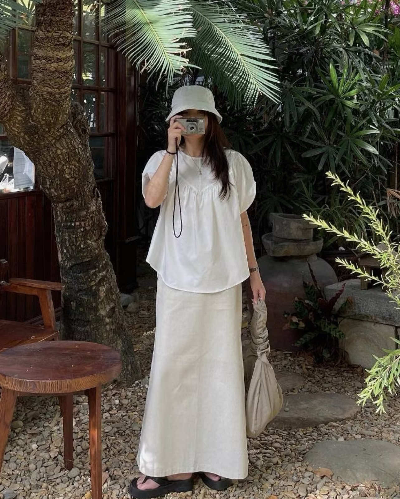 Chân váy linen dáng dài đuôi cá có bigsize 😍 #outfitideas #thoitrang #chanvay #xuhuong #fyp 