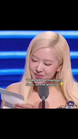 Rose mentions Blackpink and her girls at the VMAS😭💗#rosé #blackpink #paratii #paratii #fyp 