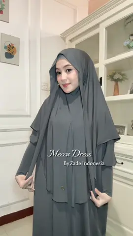 Gak heran lagi Mecca set ini jadi best seller, bahannya senyaman ini 😍  Cocok bgt buat outfit umroh, Pilihan warna bnyak juga, lagi ada promo langsung checkout sekrang yukkk 😍  #abayafashion #meccasyari #zadeindonesia #syarimurahnyaman #modefashion 