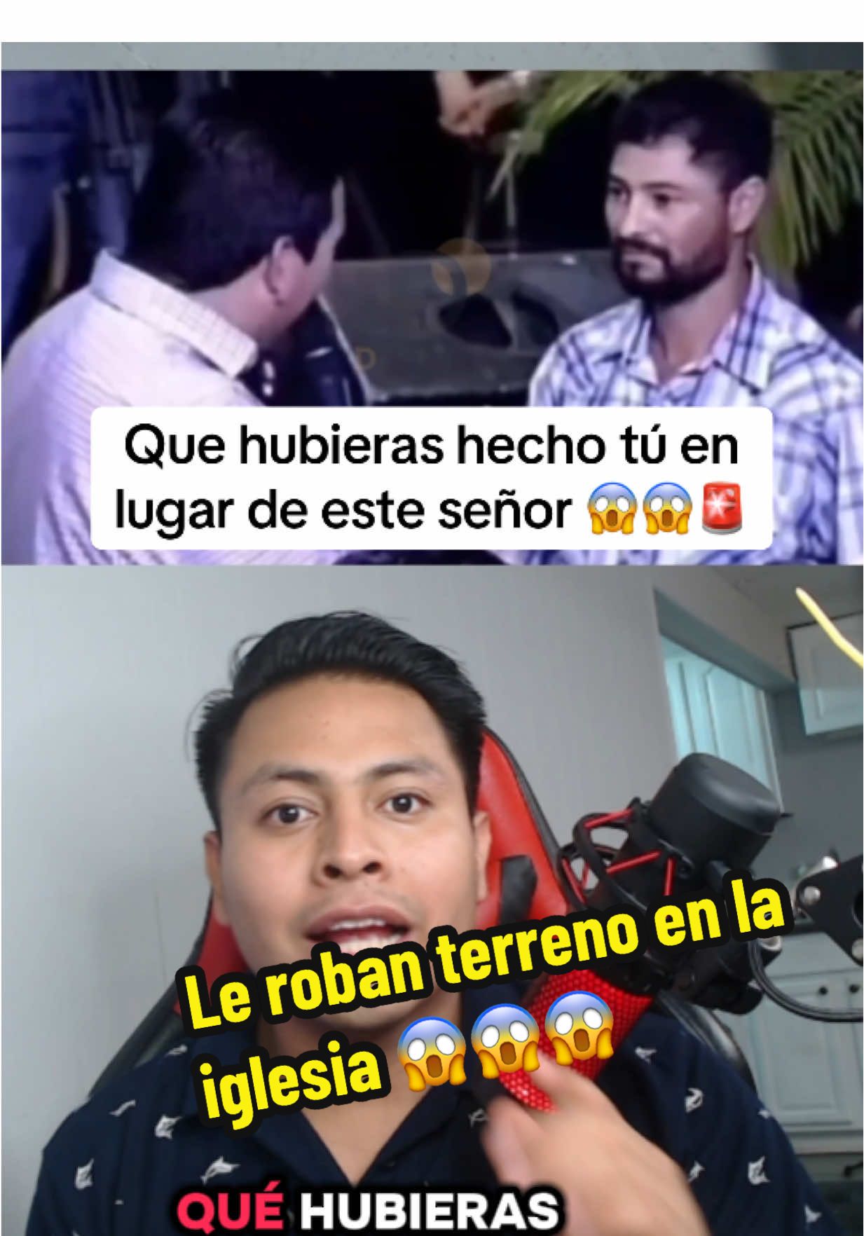 Pastor estafa a un señor en la iglesia, qué quieres dinero o la bendición de Dios? #longervideos #iglesia #justicia #diosesamor #viralvideo 