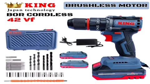 #borbaterai #borcordless #impactdrill #kingjapan 