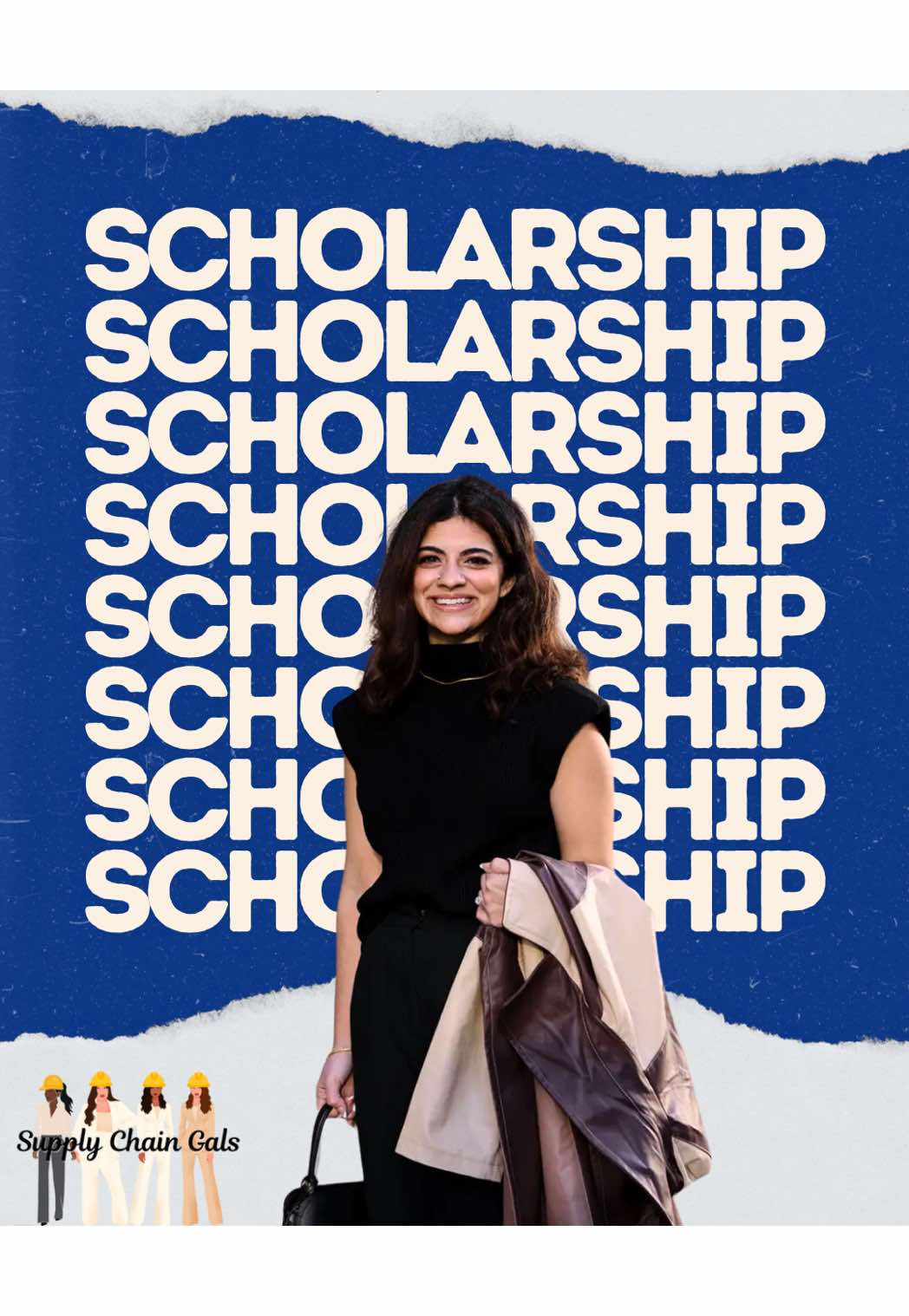 Being able to give a student a scholarship is my lifelong dream 🥹 thank you all for supporting me along the way and making it happen !! @Supply Chain Gals  #scholarship  #college #career 