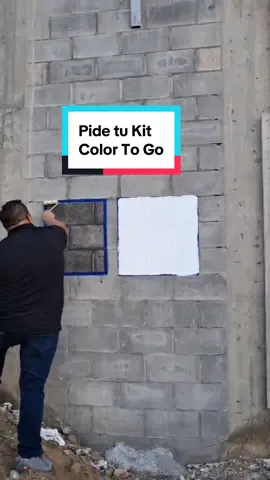 ¿Bloqueo o blanco? 🤔   Con #ColorToGo lo probás en tu propia pared y elegís sin miedo.   Visitanos en tu sucursal SERVICOLORS más cercana 🎨   #Pintura #RenováTuNegocio #Servicolors #SherwinWilliams