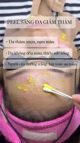 Một chiếc Peel sáng da mờ thâm mà khách nào cũng mê  #SpaQuan8 #peel #fyp #xuhuong 