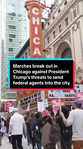 Thousand of Chicagoans marched through the streets in defiance of President Trump’s threats to send federal agents and National Guard troops to the city. Demonstrators voiced opposition to what they see as federal overreach, raising concerns about civil liberties, immigration enforcement, and the increasing militarization of their neighborhoods. The march came as Trump continues to threaten to send troops to the city to crackdown on illegal immigration and crime. He’s claimed deployments to cities like Chicago are about “common sense” and fighting violent crime — “not war” — despite this post on Truth Social this weekend that read in part, “Chicago about to find out why it’s called the Department of WAR
