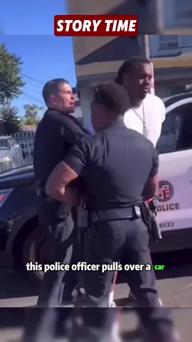 When Frank, a black man, was checking his car, he was stopped and questioned by a white police officer.#breakingnews #storytime #for #usa #police 
