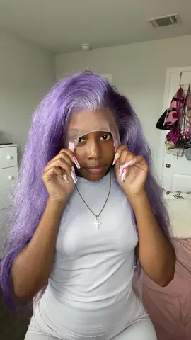 👩🏾‍🎤 #purplehair #fy #viral 