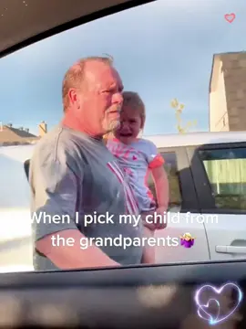 When grandparents part with their grandchildren. #grandfathersoftiktok #grandfather #grandparents #grandfatherlove #grandma #granddaughter 